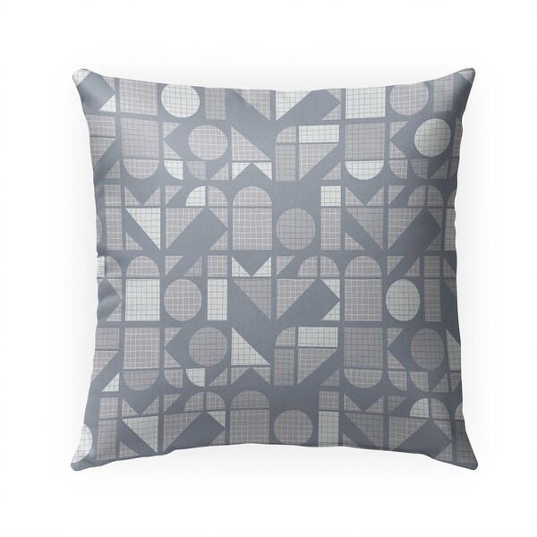 MODERNE CLOUDY SKIES Indoor|Outdoor Pillow By Becky Bailey - 18X18