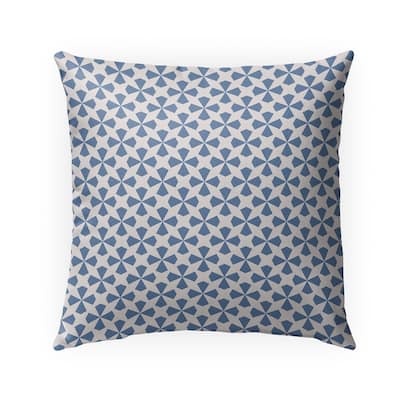 STARBURST PERIWINKLE Indoor|Outdoor Pillow By Kavka Designs - 18" x 18"