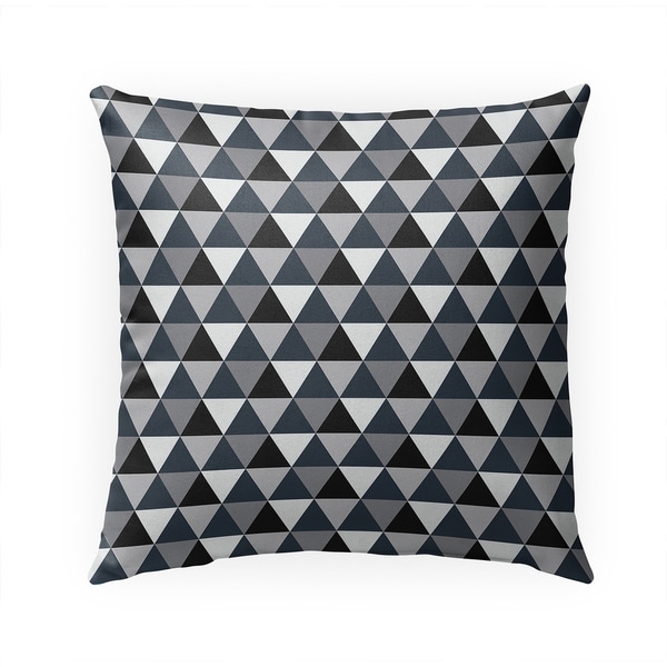 PRISM GREY Indoor|Outdoor Pillow By Becky Bailey - 18X18