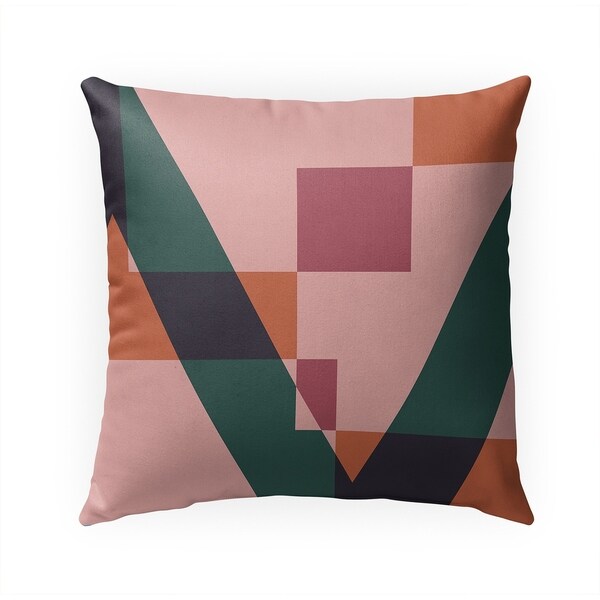 GEOMETRY NERD Indoor|Outdoor Pillow By Becky Bailey - 18X18