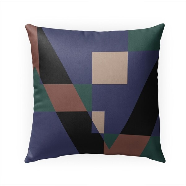 GEOMETRY TEACHER Indoor|Outdoor Pillow By Becky Bailey - 18X18