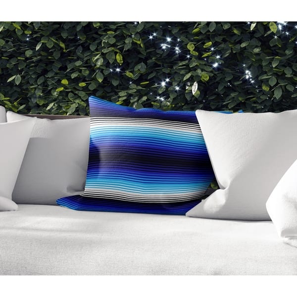 18x18 Throw Pillow Cover: Diagnol Corded Stripe