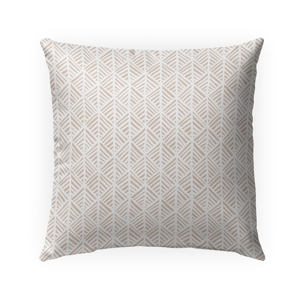 ABSTRACT LEAF Indoor|Outdoor Pillow By Becky Bailey - N/A - 18X18