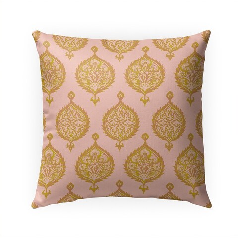 ENDANA MUSTARD Indoor Outdoor Pillow by Kavka Designs - 18X18