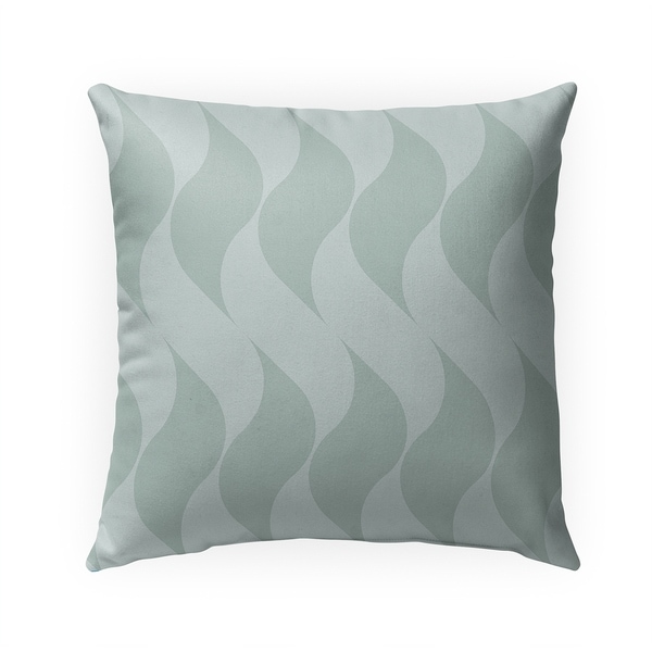 SWISH MINT Indoor|Outdoor Pillow By BG Riley - 18X18