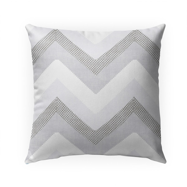 WILLOW GREY Indoor|Outdoor Pillow By Becky Bailey - 18X18