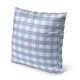 preview thumbnail 3 of 4, SERENE GINGHAM DREAM Indoor|Outdoor Pillow by Kavka Designs - 18X18