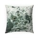 preview thumbnail 2 of 4, MARBLED GREEN Indoor|Outdoor Pillow By Kavka Designs - 18X18