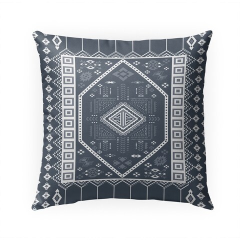 PAC CHARCOAL Indoor Outdoor Pillow by Kavka Designs - 18X18
