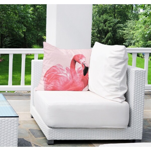 pink flamingo outdoor cushions