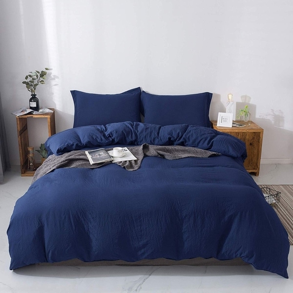 Porch & Den Bonitos Microfiber 3-piece Duvet Cover Set. Opens flyout.