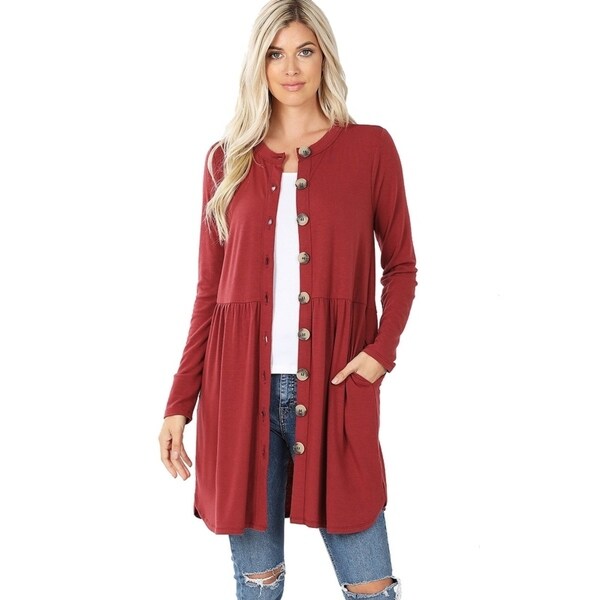 womens button up cardigan