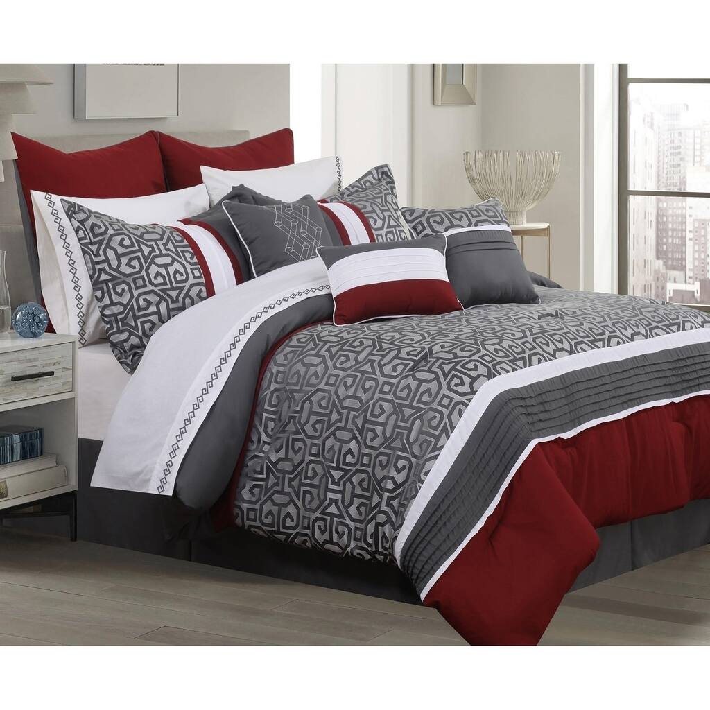 Sumatra - 7 piece Comforter bed set - Queen