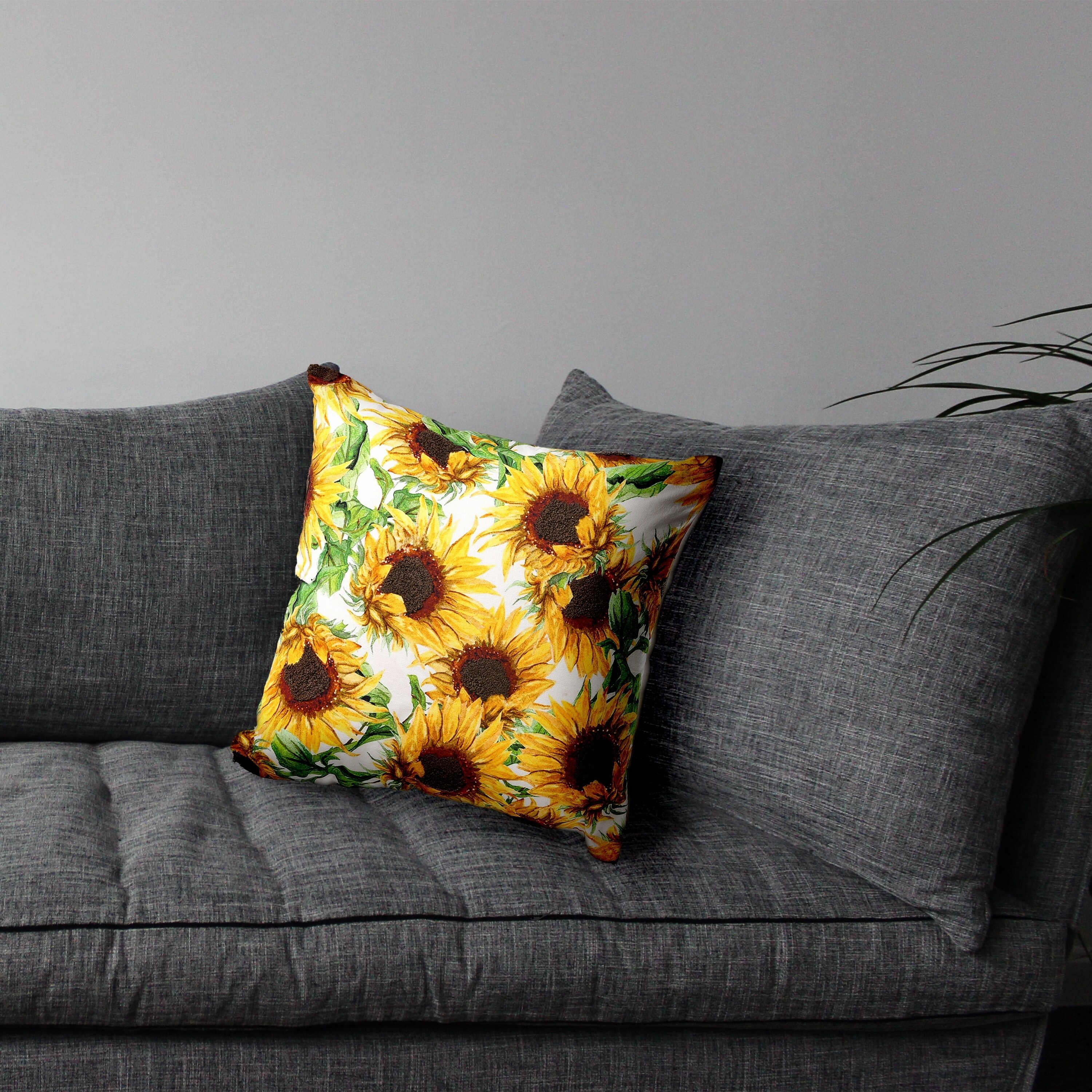 sunflower cushion