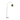 Marble Base Arched Floor Lamp - N/A