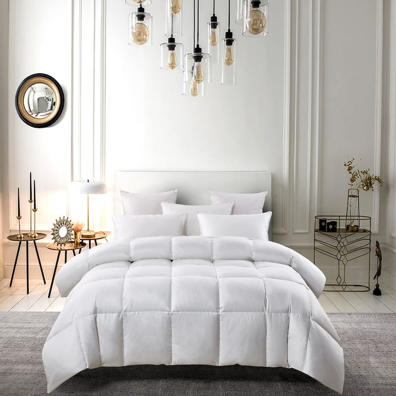 Serta 300 Thread Count White Down Fiber Comforter - Twin