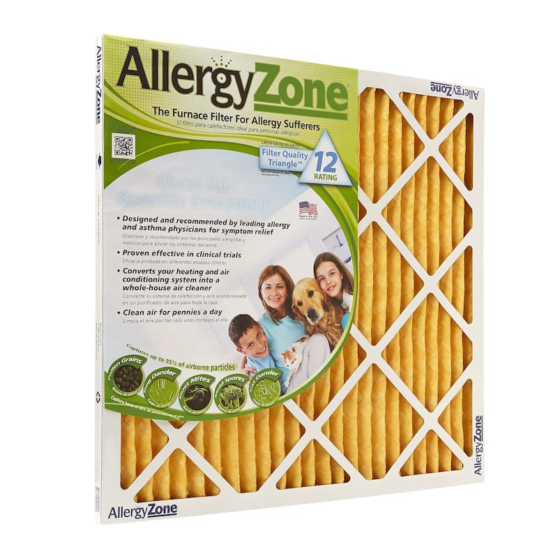 Allergy Zone 1" Furnace Air Filter (4pack) On Sale Bed Bath