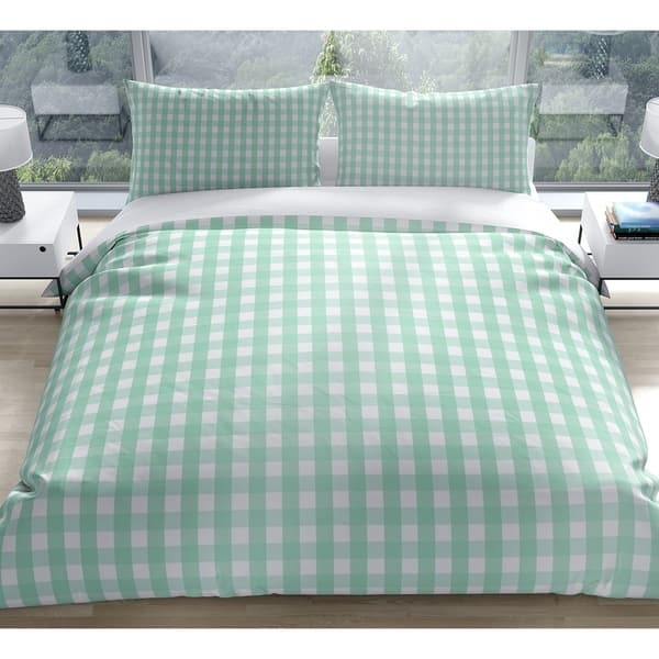 Shop Green Gingham Dream Pillow Case By Kavka Designs Free