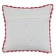 preview thumbnail 3 of 2, Throw Pillow With Crochet Design