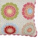 preview thumbnail 4 of 2, Throw Pillow With Crochet Design