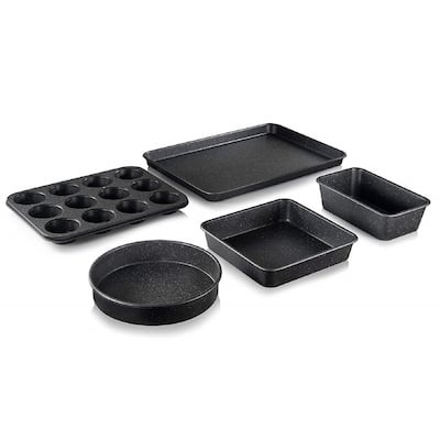 Granitestone Diamond Non Stick Scratch Free 5pc Bakeware Set