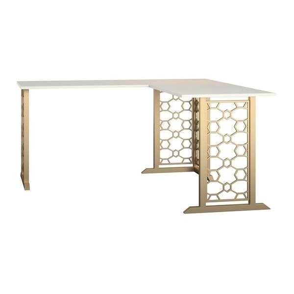 Shop Cosmoliving By Cosmopolitan Ella L Desk Overstock 30815123
