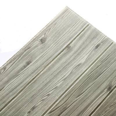 New Wood Grain Wall Sticker, Perfect ForWall Decal (Gray_40pc)