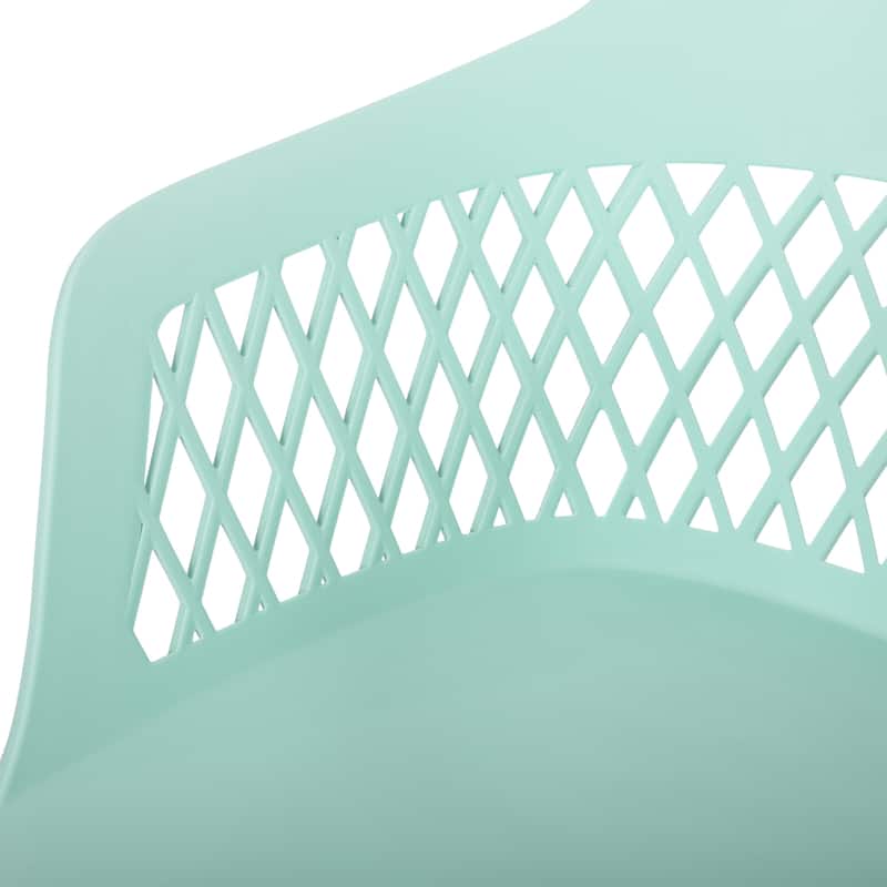 Azalea Outdoor Modern Dining Chair (Set of 2) by Christopher Knight Home - 23.00" W x 21.50" D x 33.00" H