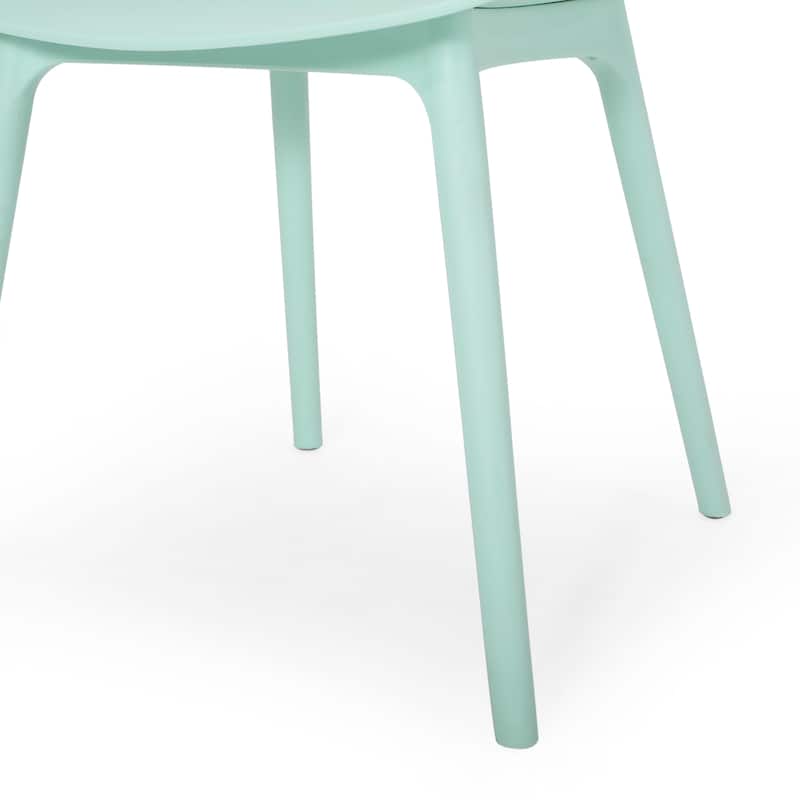Azalea Outdoor Modern Dining Chair (Set of 4) by Christopher Knight Home - 23.00" W x 21.50" D x 33.00" H