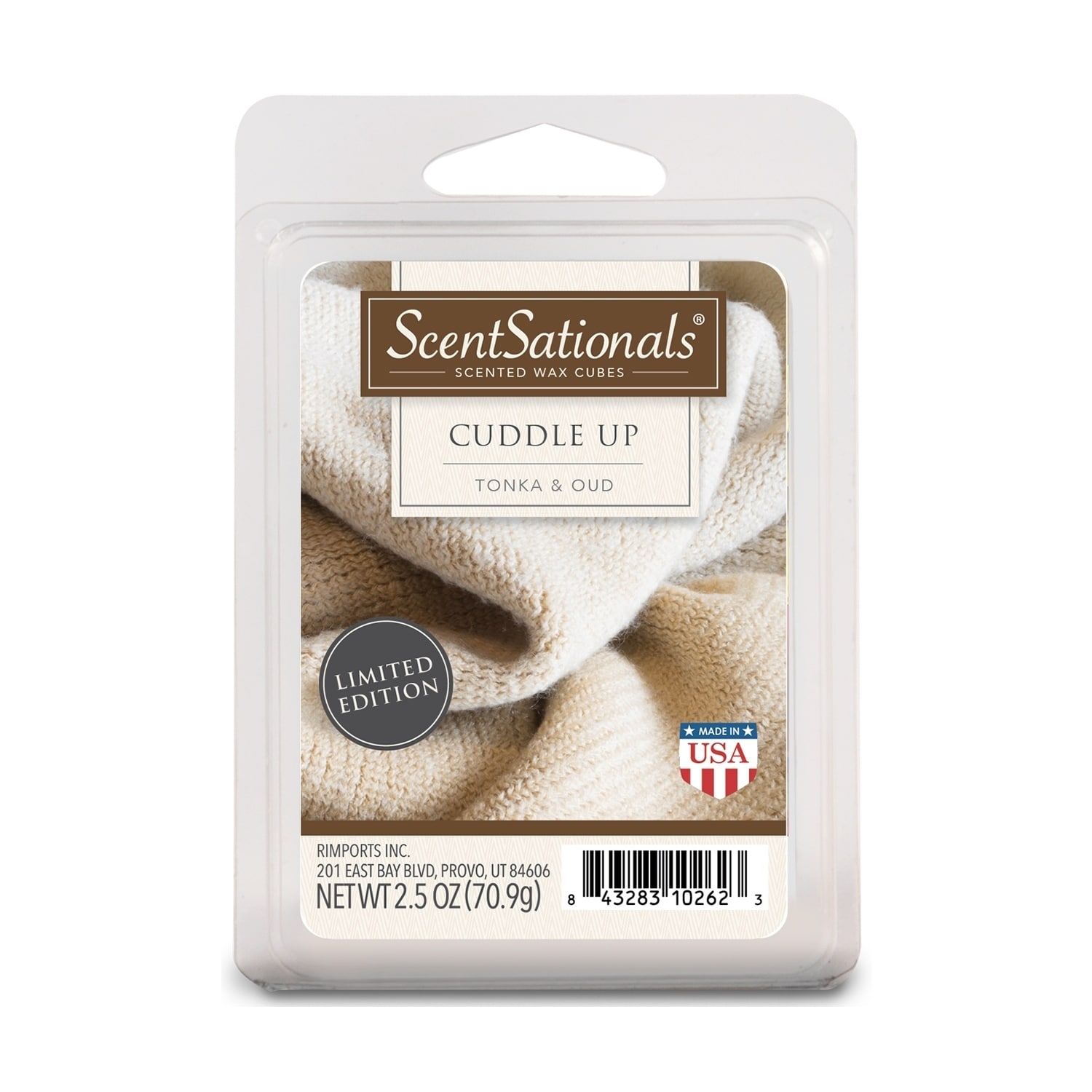 Scentsationals Cuddle Up 2.5oz Fragrant Wax Melts - 6 Scented Wax Cubes -  On Sale - Bed Bath & Beyond - 30820226