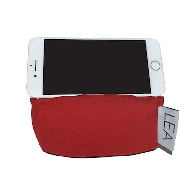 Berry Red Cellphone Nest Accessory Beanbag