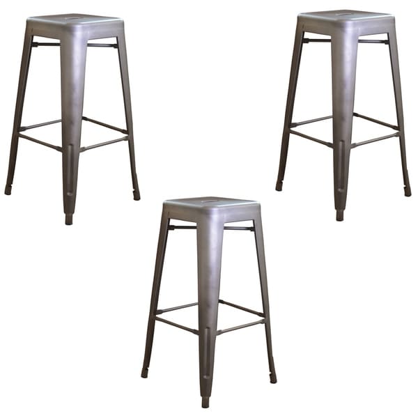 30 inch discount metal bar stools