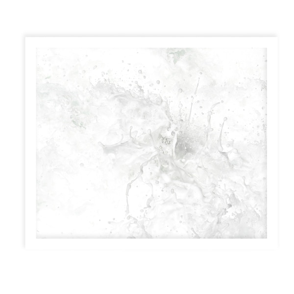 RANDOM CHAIN White Framed Giclee Print By Tal Paz Fridman