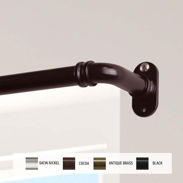 InStyleDesign 5/8 inch Blackout Curtain Rod