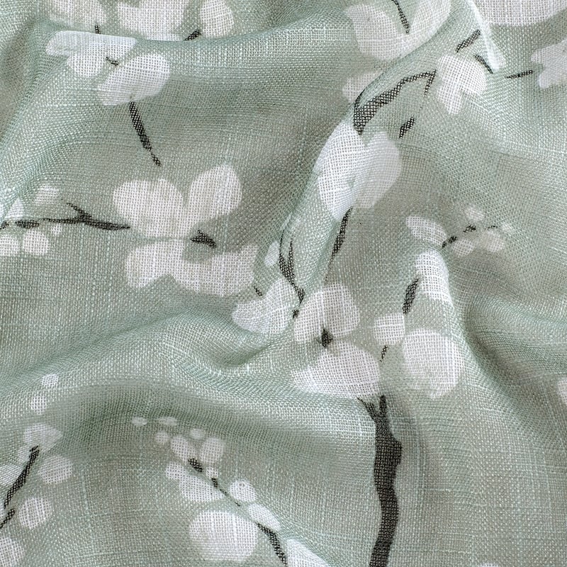 Blossom Textured Slub Window Curtain Panel 2-Pack or 4-Pack