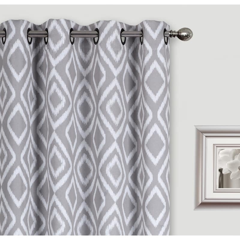 Carson Printed Blackout Window Curtain Panel 2-Pack or 4-Pack