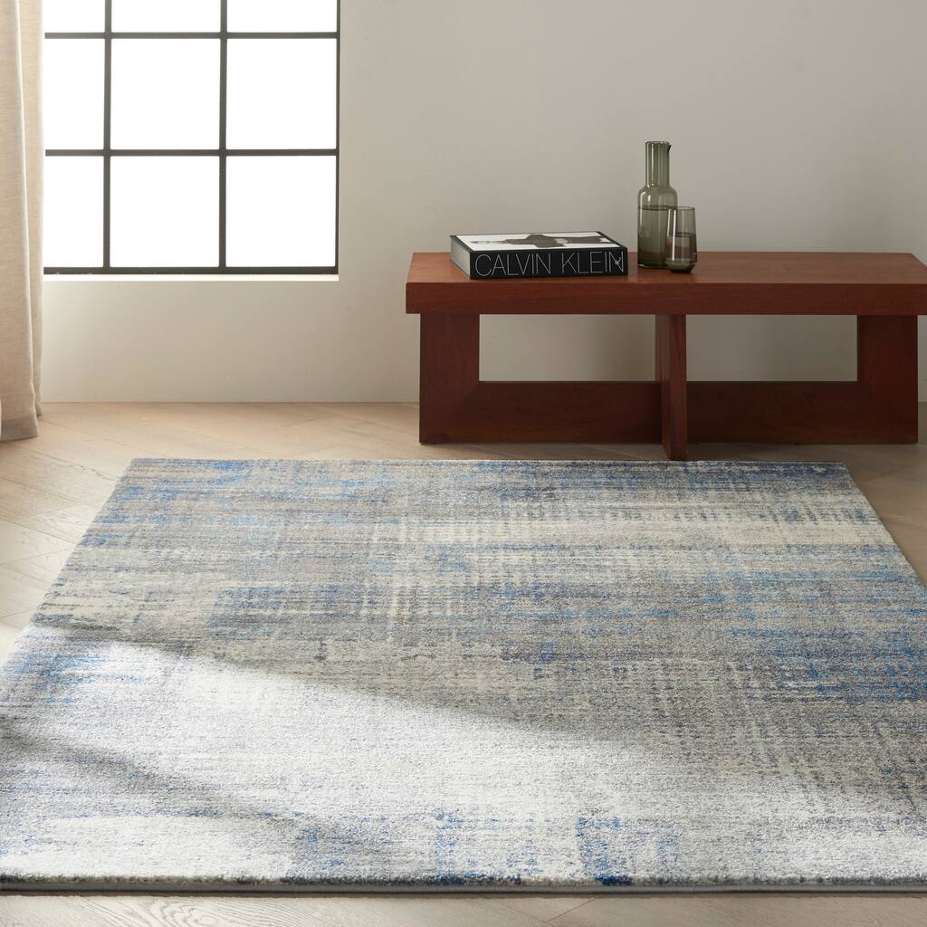 Calvin Klein Torrent Modern Abstract Area Rug