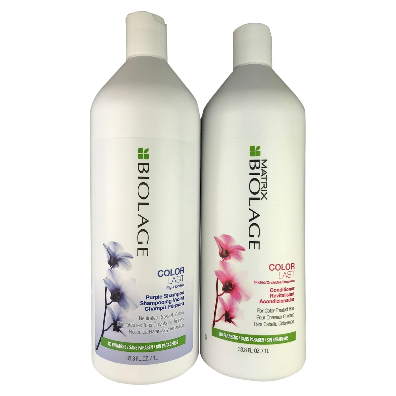 Matrix Biolage Color Last Purple Shampoo Conditioner 33 8 Oz Overstock 3076