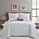 preview thumbnail 6 of 16, Lush Decor Fire Truck Reversible Print Piece Quilt Set