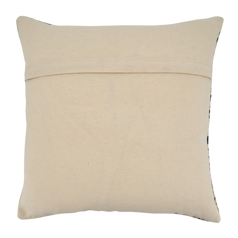 Throw Pillow With Boho Rug Design