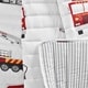 preview thumbnail 5 of 6, Lush Decor Fire Truck Reversible Print Throw Blanket