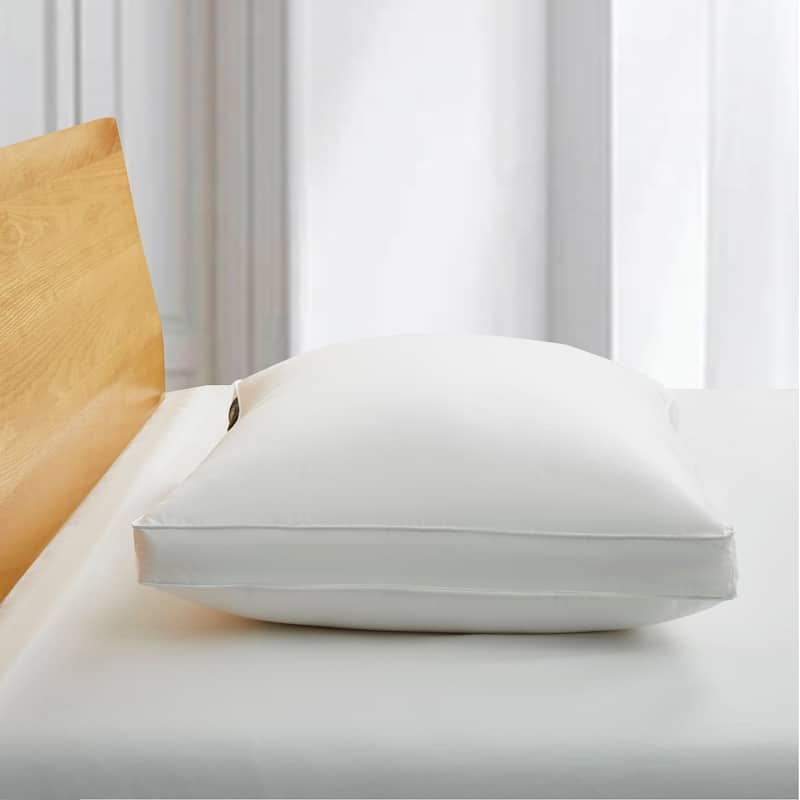 Serta 300 Thread Count White Down Fiber Pillow