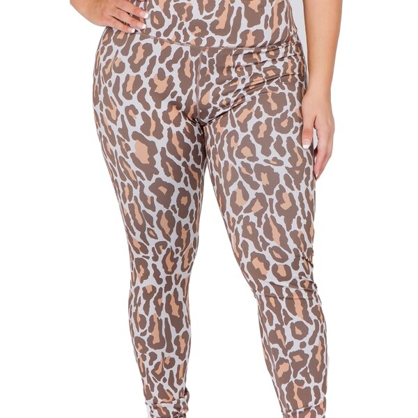 leopard workout leggings