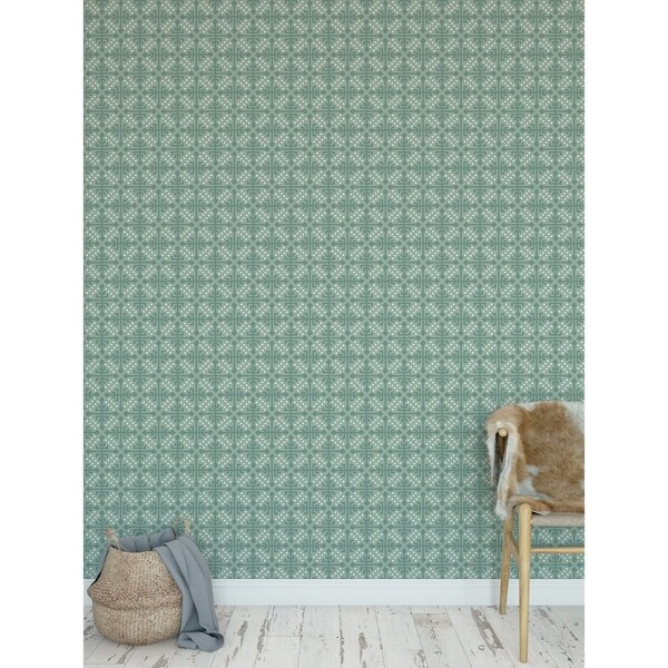 Shop WONDER GREEN Peel and Stick Wallpaper By Tiffany Wong ...