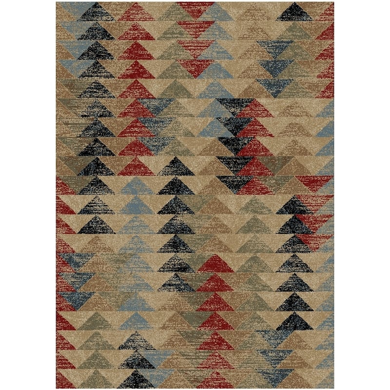 Mayberry City Tribute Geometric Area Rug