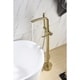 preview thumbnail 7 of 15, 8024 Single Handle Floor Mounted Freestanding Tub Filler with Hand shower