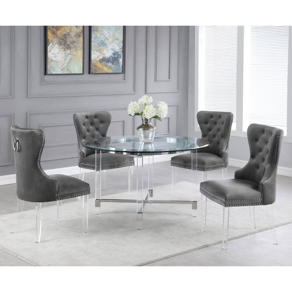 acrylic dinette sets