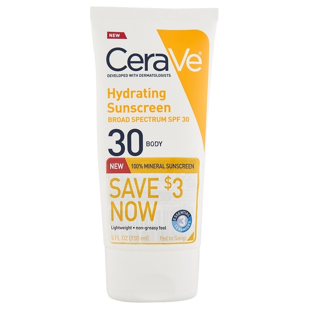 cerave body sunscreen