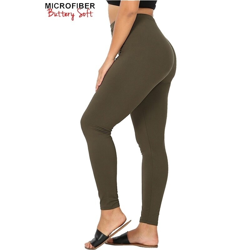 plus size spandex leggings