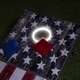 preview thumbnail 2 of 5, GoSports LED American Flag Cornhole Set, Regulation Size